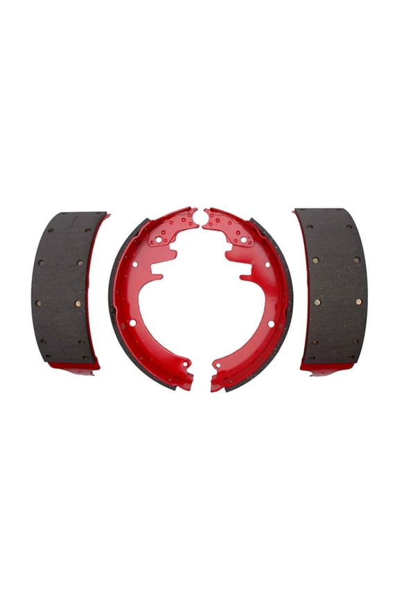 For GMC K1500/K2500/K3500 1990-2000 Drum Brake Shoes Rear | Sold As A Set | Shoe Size: 330.2 Millimeter 13 Inches | Shoe Width: 90.42 Millimeter 3.56 Inches | 18029651