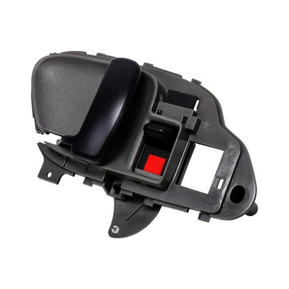 KarParts360 For GMC K2500/K3500 1995 96 97 98 99 2000 Interior Door Handle Front, Driver Side | Gray | Clip Type | Lockable | Rectangular