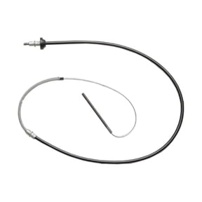KarParts360 For GMC S15 Jimmy 1990 1991 Parking Brake Cable | Front | Steel | Black | Gold Classification | Threaded End 1 Type | Included Mounting Bracket | Fixed Wire Stop End 2 Type | 18033232