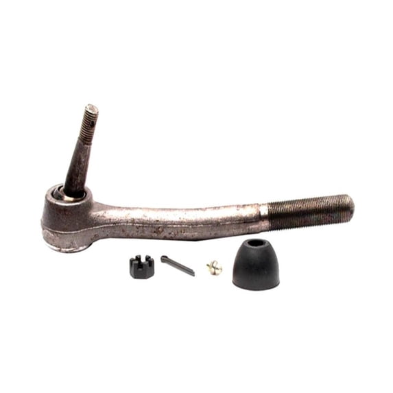KarParts360 For GMC Safari 1990-2005 Steering Tie Rod End Outer | Straight | Gray | Clockwise Right End 1 Thread Direction | Uncoated | Greaseable | Standard Grade