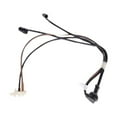thumbnail image 1 of Genuine AC Delco For GMC Savana 1500 2011 2012 2013 2014 HVAC Air Valve Vacuum Actuator Harness | Black | Male Female Connector | Male Female Terminal | 3 Pieces Connector | With Retainers | 15783857, 1 of 4