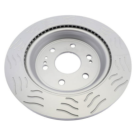 KarParts360 For GMC Sierra 1500 2019-2025 Disc Brake Rotor | Rear | Plain Disc Finish | 9.756 Inches / 247.8 Millimeters Inside Diameter | 6 Mounting Bolt Holes | Slotted Surface Type | 19425734