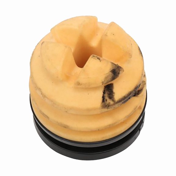 KarParts360 For GMC Sierra 1500 Limited 2022 Leaf Spring Bumper | Plastic/Steel | 3.08 Inches Thickness | 1 Mounting Hole | 3.23 Inches Outside Diameter