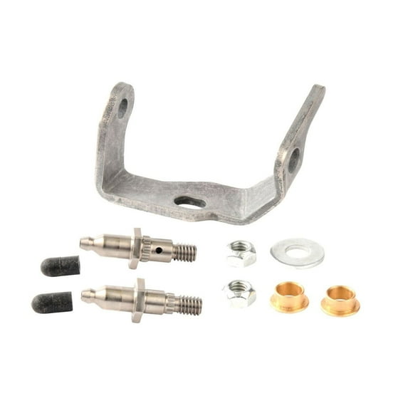 Genuine ACDelco For GMC Sierra 2500 1999 2000 Door Hinge Pin Kit | Front | Natural | Steel | With Bushings | 0.265 inches Bushing Length | 0.405 inches / 10.29 millimeters Diameter