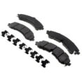thumbnail image 1 of KarParts360 For GMC Sierra 2500/Sierra 3500 2020 2021 2022 2023 Disc Brake Pads | Rear | Gold | Semi-Metallic Friction | Fleet | With Pad Shims | With Pad Wear Sensor, 1 of 4