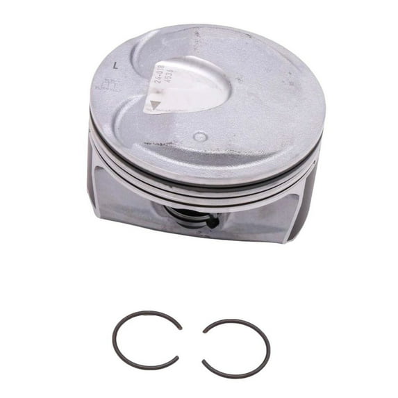 KarParts360 For GMC Terrain 2013 14 15 16 2017 Engine Piston Driver Side | Aluminum | Partial Skirt Type | Steel Piston Pin