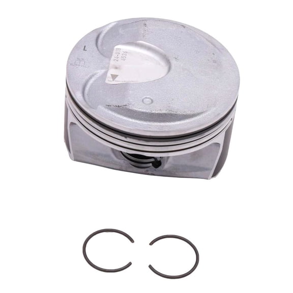 KarParts360 For GMC Terrain 2013 14 15 16 2017 Engine Piston Driver Side | Aluminum | Partial Skirt Type | Steel Piston Pin