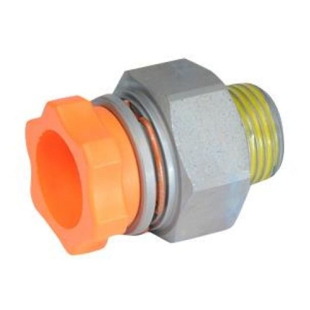 KarParts360 For GMC Yukon 1997 Hose Connector | Excluded Swivel | End 1 Outside Diameter: 1.25 Inches | End 2 Outside Diameter: 0.5 Inches | Quick Connect Type End 1 | With Retainer