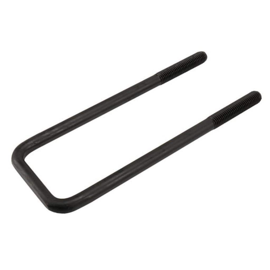 KarParts360 For GMC Yukon 2000-2013 Spring U-Bolt Rear | Steel | Black | 60MM Thread Length | 2.57 Inches Inside Width | 9.05 Inches Inside Length | 14MM Thread Diameter