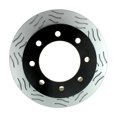 thumbnail image 1 of KarParts360 For GMC Yukon 2001 02 03 04 05 2006 Brake Rotor | Rear | Cast Iron | Turned | Slotted | 13 Inches Rotor Diameter | 3.7 Inches Rotor Height, 1 of 5