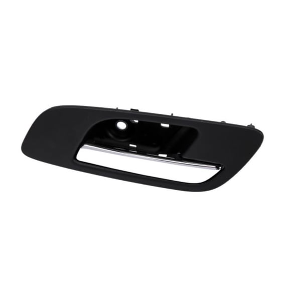 KarParts360 For GMC Yukon 2007-2014 Interior Door Handle Passenger Side | Front | Ebony | Plastic | Bolt Attachment | Rectangular Shape | 0.249 Inches / 6.32 Millimeters Thickness