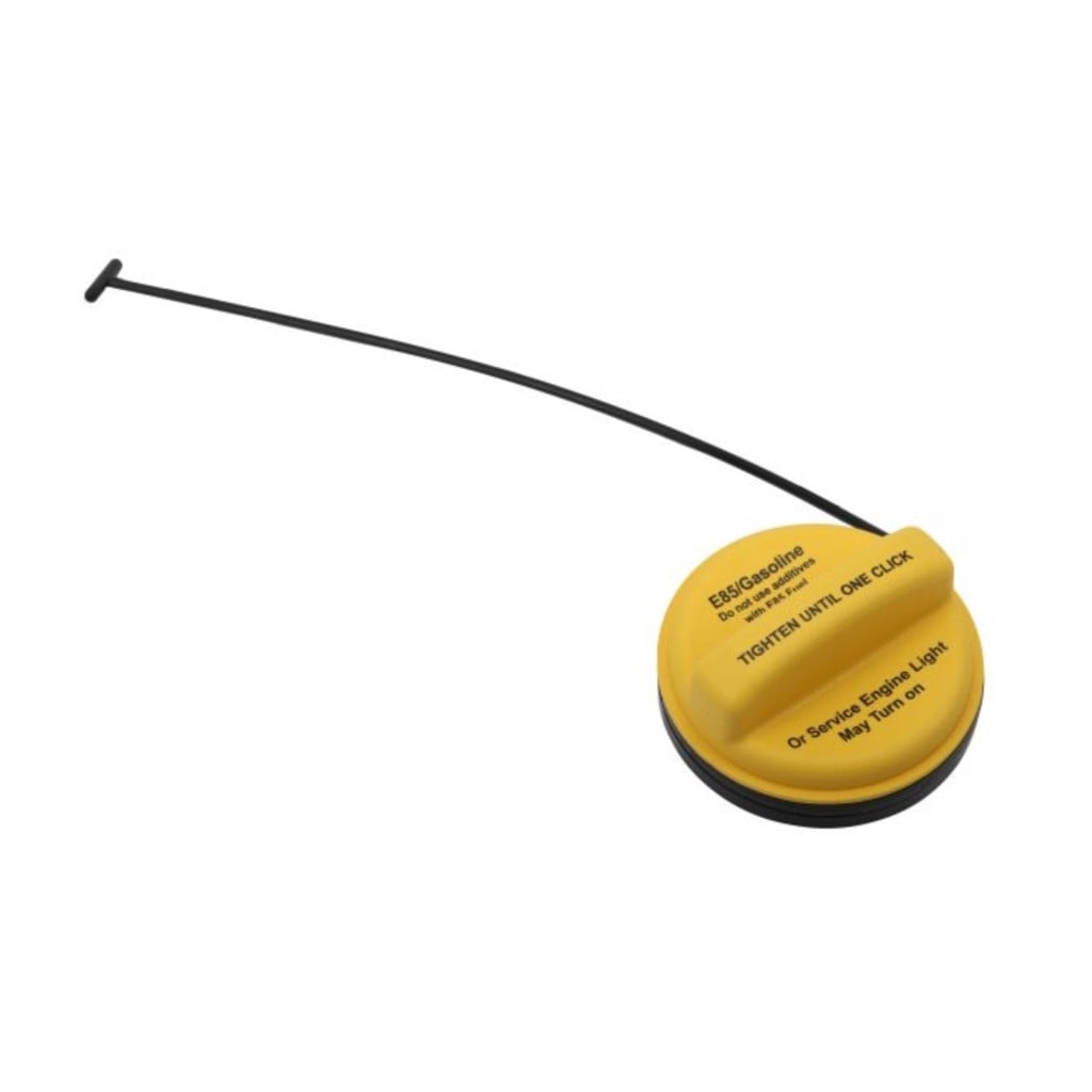 KarParts360 For GMC Yukon/XL 1500 2012 2013 2014 Fuel Tank Filler Cap | Plastic | Black | Vented | 1.46 inches / 37 Millimeters Depth | 1.77 inches Thread Diameter