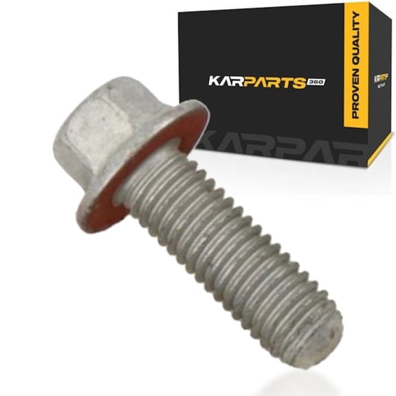 KarParts360 For Geo Storm 1990 1991 1992 1993 Camshaft Sprocket Bolt | Steel | Thread Diameter: 0.315 Inches / 8 Millimeter | Head Tool Size: 0.512 | Heat Hardened | Zinc Coated Finish