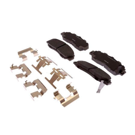 KarParts360 For Honda CR-V 1997 98 99 00 2001 Brake Pads Front | Ceramic Friction | Included Shims Option | Included Clips Option | Bonded Attachment Method | Sold As Set | For 19387618