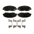 thumbnail image 1 of KarParts360 For Honda Civic 1996-2011 Brake Pads Front | Ceramic Friction | Bonded Attachment Method | 5.84 Millimeters Inner/Outer Pad Thickness | Sold As Set, 1 of 4