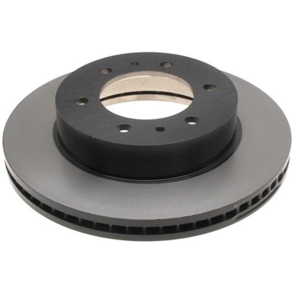 KarParts360 For Hummer H3 2006 2007 2008 2009 2010 Disc Brake Rotor Front | Cast Iron | Ground Disc Finish | Mounting Bolt Hole Circle Diameter: 5.5 Inches | Gold Series | Black Hat | 19175353
