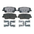 thumbnail image 1 of KarParts360 For Hyundai Santa Fe 2013 Disc Brake Pads Rear | Low Dust Rating | Wear Sensor Option Included | Included Shims Option | Bonded Attachment Method, 1 of 4