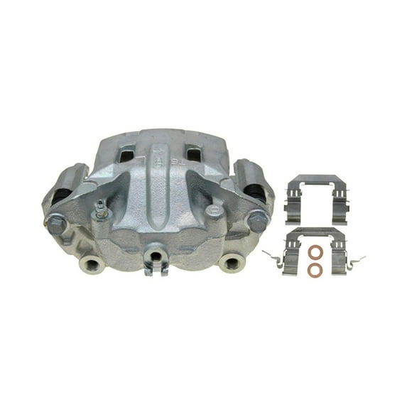 Genuine AC Delco For Infiniti Q40 2015 Disc Brake Caliper Passenger Side | Front | Silver | Uncoated | Semi-Loaded Configuration | Floating Construction | 2-Piston