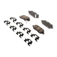 thumbnail image 1 of KarParts360 For Infiniti QX60 2014-2020 Disc Brake Pads Rear | Low Dust Rating | With Mechanical Wear Sensor Option | Shims Option Included | Clips Option Included, 1 of 4