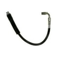 thumbnail image 1 of KarParts360 For Isuzu i-370 2007 2008 Hydraulic Brake Hose Driver Side | Front | Corrosion Resistant Steel | Black, Silver | Banjo End 1 Fitting | With Gasket Or Seal, 1 of 3