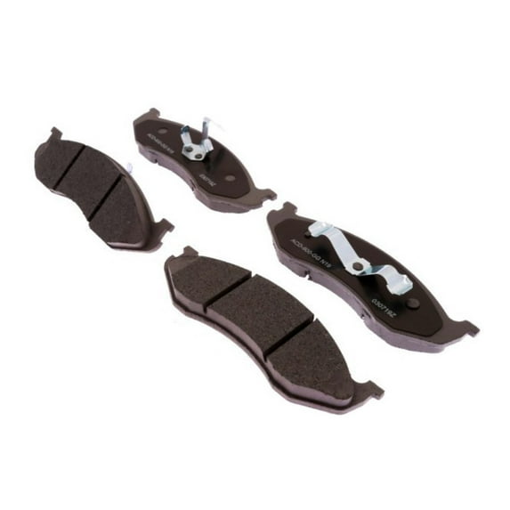 KarParts360 For Jeep Grand Cherokee 1993 94 95 96 97 1998 Brake Pads Front | Ceramic Friction | Included Shims Option | Bonded Attachment Method | Included Slot Option | Sold As Set | For 19387616