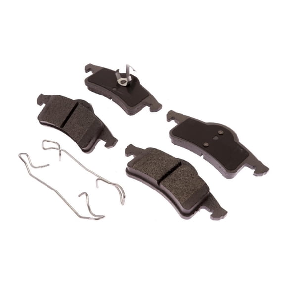 KarParts360 For Jeep Grand Cherokee 1999 00 01 02 03 2004 Disc Brake Pads Rear | Silver Series | Semi-Metallic | Wear Sensor Option Excluded