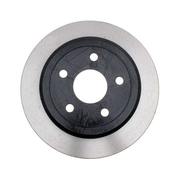 KarParts360 For Jeep Wrangler 2007-2018 Brake Rotor Rear | Cast Iron | Painted Rotor Finish | 1-Piece Construction | Height: 76.45 Millimeter 3.01 Inches | 19203457