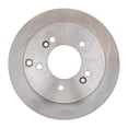 thumbnail image 1 of KarParts360 For Kia Optima 2006 07 08 09 2010 Brake Rotor | Rear | Silver | Solid Type | Made Of Cast Iron | Non-Coated Finish | Non-Directional Vane Type, 1 of 5