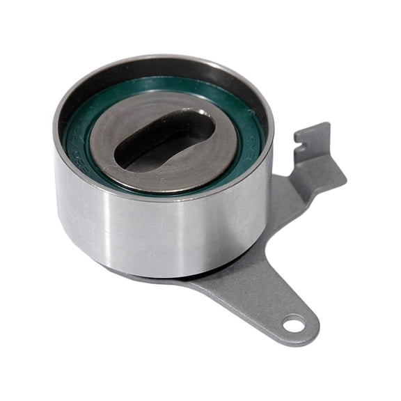 KarParts360 For Kia Rio 2001 02 03 04 2005 Timing Belt Tensioner | Steel | Manual Spring Activation Type | Smooth/Backside Contact Surface | 2.04 Inches Pulley Outside Diameter | For 89049056