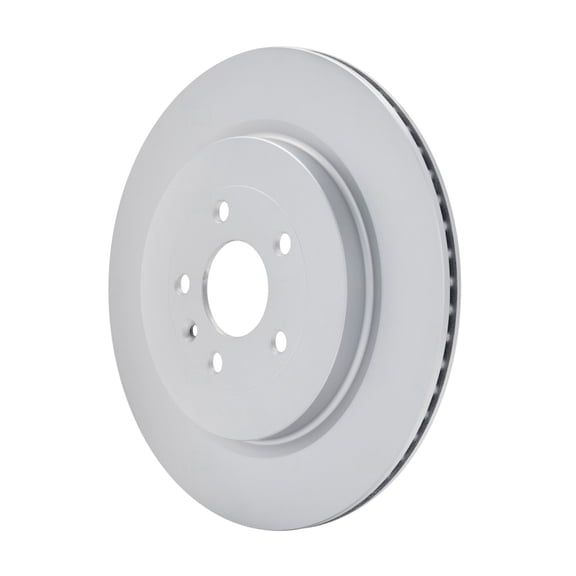 KarParts360 For Lincoln MKS 2012 13 14 15 2016 Brake Rotor | Rear | Gold Classification | Vented | Made Of Cast Iron | Turned Finish | 1-Piece Construction | 5 Lug Holes