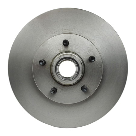 KarParts360 For Mazda B2300 2001-2010 Brake Rotor and Hub Front | Cast Iron | Non-Coated Finish | Vented | Directional Rotor Vane | 11.28 Inches Rotor Diameter