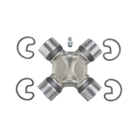 Genuine AC Delco For Mazda B3000 1997-2008 U-Joint | End Of Cap Lock Ring | Steel | Plain Round | 1.06 Inches Bearing Cap Axis 1 and 2 Diameter | 3.62 Inches Length Axis 1 and 2 | For 19470446