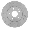 thumbnail image 1 of KarParts360 For Mercedes-Benz C180/C200/C250 2010 2011 2012 2013 2014 2015 Brake Rotor Front | 1-Piece Rotor Construction | Rotor Height: 2.531 Inches | Nominal Thickness: 1.101 Inches | 19364064, 1 of 4
