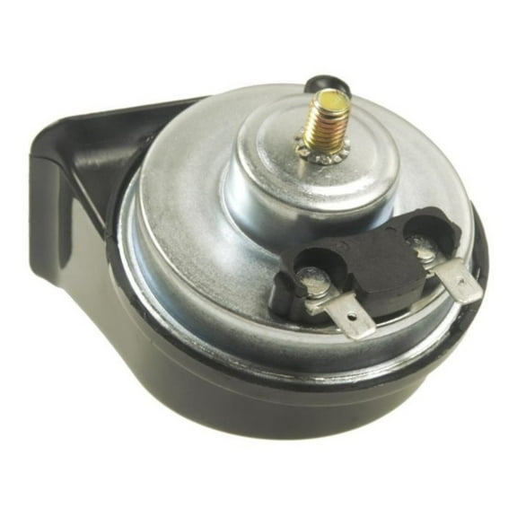 Genuine AC Delco For Mercedes-Benz E300 1995 96 97 98 1999 High Note Horn | Gold | 2 Blade Terminal | 12 DC Voltage | Bolt On With Bracket