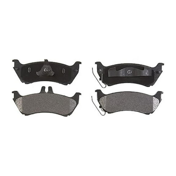 KarParts360 For Mercedes-Benz ML55 AMG 2000 2001 2002 2003 Disc Brake Pads Rear | High Dust Rating | Wear Sensor Option Included | Shims Option Included | Bonded Attachment Method | 89033879