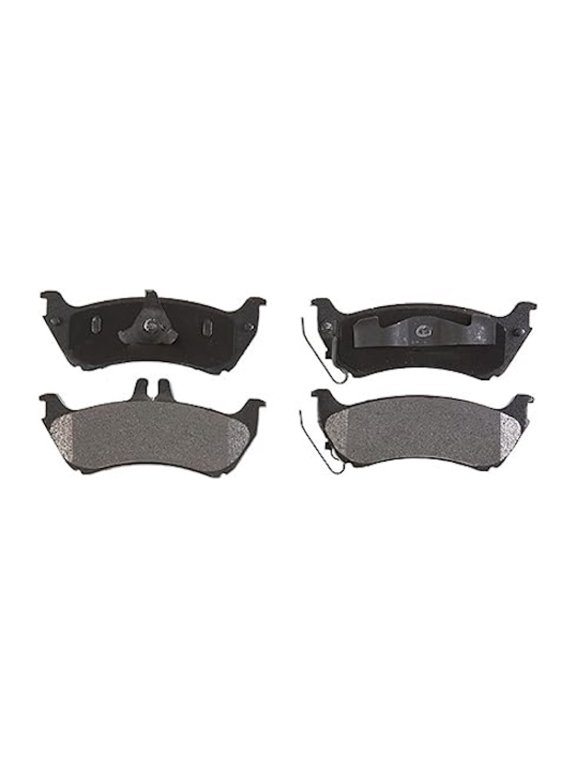 For Mercedes-Benz ML55 AMG 2000 2001 2002 2003 Disc Brake Pads Rear | High Dust Rating | Wear Sensor Option Included | Shims Option Included | Bonded Attachment Method | 89033879