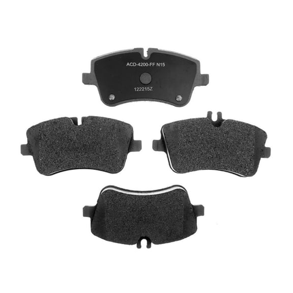 KarParts360 For Mercedes-Benz SLK280 2006 2007 2008 Disc Brake Pads Front | Semi-Metallic | High Dust | Bonded Attachment | With Shims Option