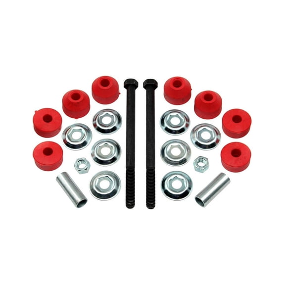 Genuine AC Delco For Mercury Tracer 1991-1999 Bar Link Kit Front | Regular Grade Type | 0.375 Inches Bolt Thread Diameter | Threaded Open Type End 1 | Bolts Included