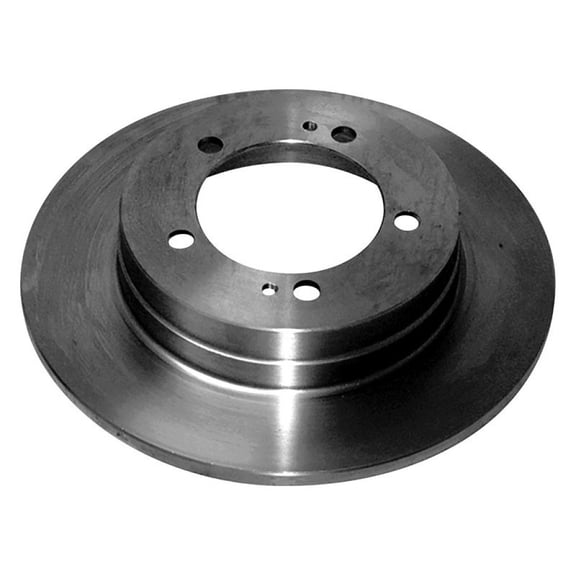 KarParts360 For Mitsubishi Eclipse 1990 91 92 93 1994 Brake Rotor Rear | Cast Iron | Non-Coated | Solid | 10.4 Inches Rotor Diameter | 1.9 Inches Rotor Height