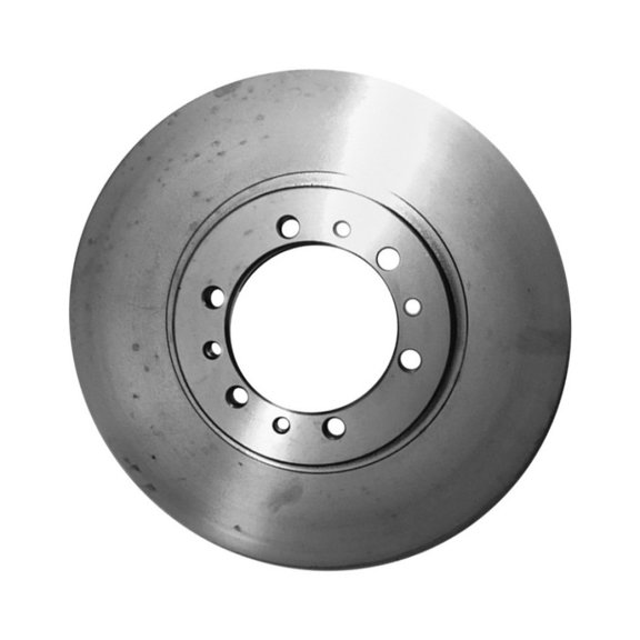KarParts360 For Mitsubishi Montero 1994-2000 Brake Rotor | Front | Cast Iron | 1-Piece Construction | Directional Vane Type | Vented | 6 Lug Holes