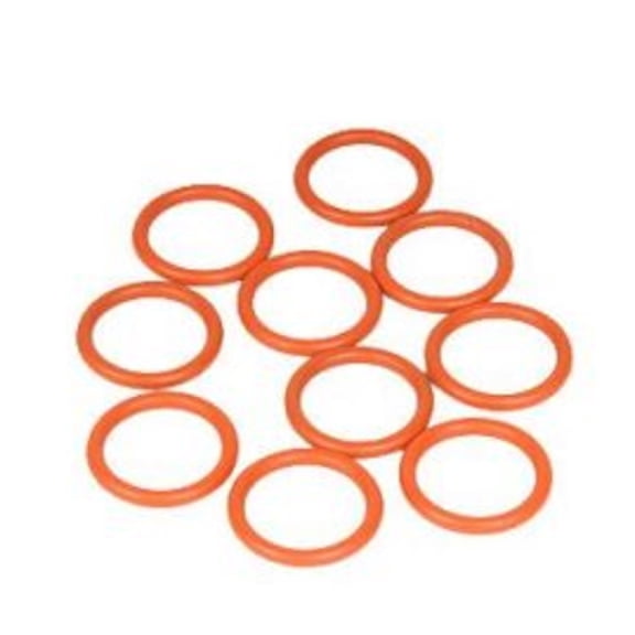 KarParts360 Multi-Purpose O-Ring | Ethylene Propylene | Orange | 0.1 Inches Thickness | Round Rim | 0.67 Inches Inside Diameter