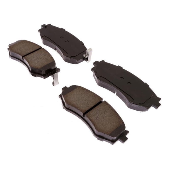 KarParts360 For Nissan 240SX 1990 91 92 93 1994 Disc Brake Pads | Front | Gold Classification | Ceramic Friction | Low Dust Rating | With Shims/Clips/Chamfers/Slot