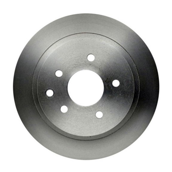 KarParts360 For Nissan Maxima 2004 05 06 07 2008 Brake Rotor Driver OR Passenger Side Single Piece | Rear | Cast Iron | Non-Coated | Directional Rotor Vane | 11.50 Inches Rotor Diameter | 19261781