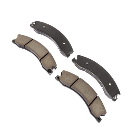 KarParts360 For Nissan Titan XD 2016-2024 Disc Brake Pads Rear | Ceramic | With Mechanical Wear Sensor | With Shims Option | With Clips Option | Bonded Attachment Method