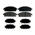 thumbnail image 1 of KarParts360 For Nissan X-Trail 2006 Disc Brake Pads Front | Ceramic | Included Wear Sensor Option | Included Shims Option | Bonded Attachment Method, 1 of 4