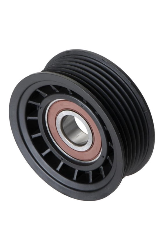 For Oldsmobile Bravada 1996 97 98 99 00 2001 Drive Belt Idler Pulley | Plastic | 6 Groove | 0.67 inches Inside Diameter | 2.75 inches Outside Diameter