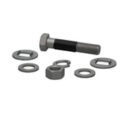 Genuine AC Delco For Oldsmobile Cutlass Ciera 1990-1996 Camber Kit Front | Light Type Suspension Grade | Round Shape Shim With Tab | 16 Millimeters Bolt Thread Diameter | 1 Bolt Hole | For 19462403
