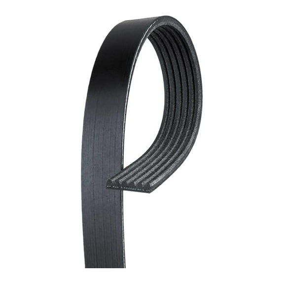 KarParts360 For Peterbilt 587 2011-2017 V-Ribbed Serpentine Belt Alternator, Hub and Air Conditioning | Black | 6 Rib | 0.81 Inches Top Width | 63.78 Inches Effective Length | For 88932711