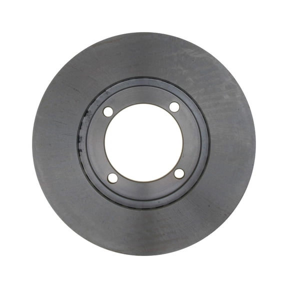 KarParts360 For Peugeot 505 1990 Brake Rotor Rear | Cast Iron | Non-Coated Finish | Solid | Directional Vane Type | 10.7 Inches Diameter | 1 Inches Height
