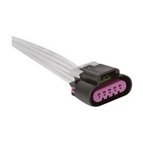 KarParts360 For Pontiac G5/G6 2006 2007 2008 2009 2010 Multi-Purpose Pigtail | 5 Wire | Wire Length: 17.72 Inches | 15 Wire Gauge | Male Connector | Female Terminal | Suspension Yaw | 13585858